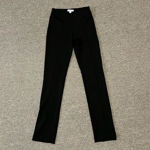 Xs black pant. Straight leg